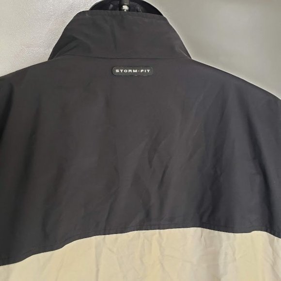 Nike Golf Men's Jacket XXL Brown Black Storm Fit Full Zip - Picture 4 of 12